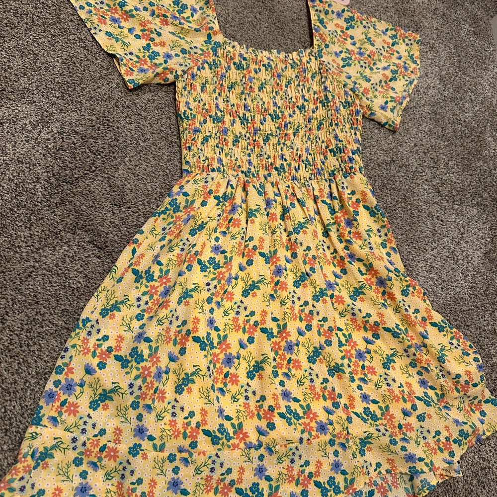 Sienna Sky Floral Yellow Dress - Picture 12 of 13